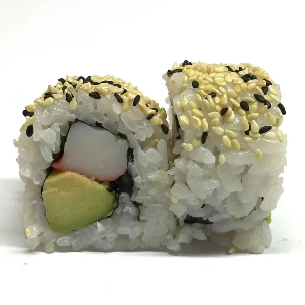 California cangrejo con sésamo