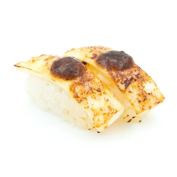 Sushi pez mantequilla flameado