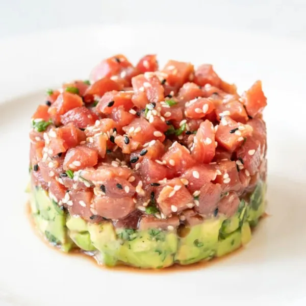 Tartar salmón