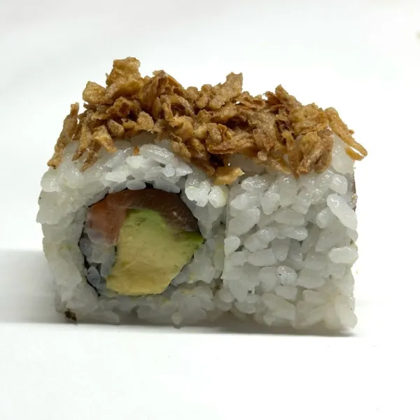 Crazy de salmón roll